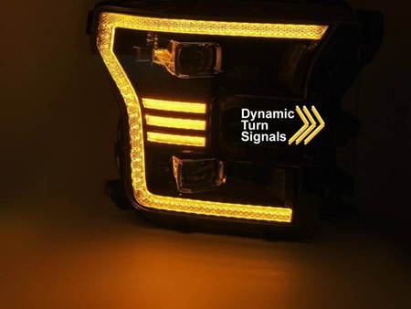 Full LED svetlomety pre Ford F150 MK13 14-17