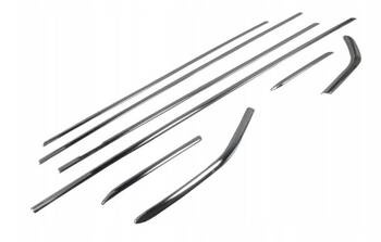 Bočné lišty na okná Ford Focus 3 2011+ HB