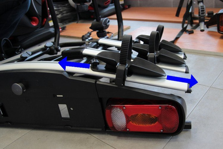 Aguri Active Nosič bicyklov na 2 bicykle čierny