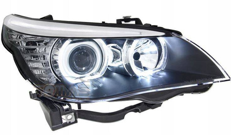 Svetlomety BMW E60 / E61 BLACK RING
