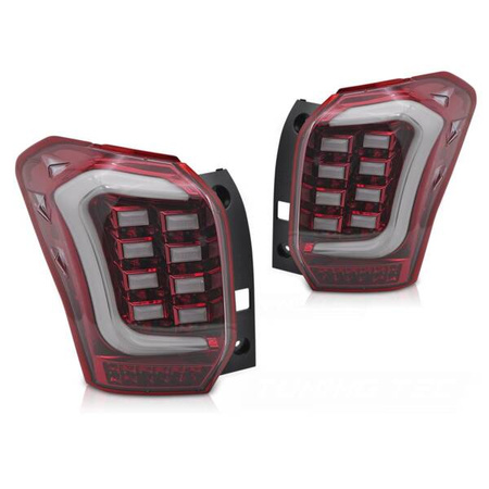 LED žiarovky Subaru Forester IV 13-18 RED WHITE