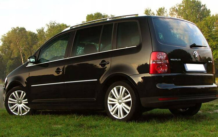 Bočné okenné lišty VW Touran 2003-2010