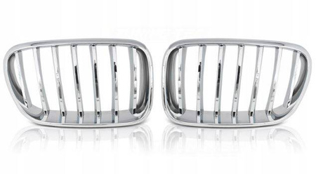 Chrómová predná ľadvinka pre BMW x3 f25 10-14