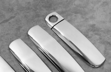 Chrómové kryty kľučiek dverí Audi A4 B6 2001-2004