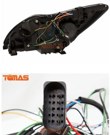 Ford Focus II FL LED svetlomety