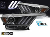 Svetlomety xenónové svetlomety Ford Mustang 2014-2017 xenónové svetlomety