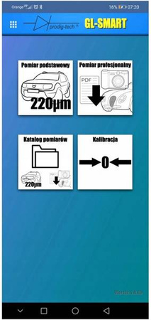 Merač farby GL-PRO-SMART-FAZ Android / iOS
