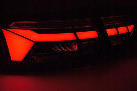 Dymové LED BAR lampy pre AUDI A5 11-16 LIFT