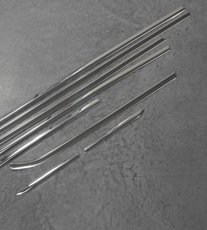 Bočné lišty na okná Ford Focus 3 2011+ SEDAN