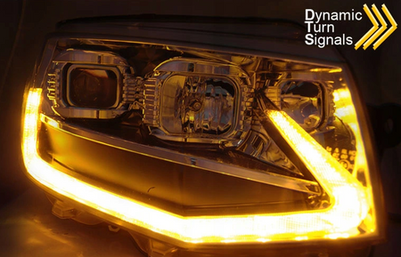 Žiarovky Chrome Tube Led Drl Dts pre Vw T6 15-19