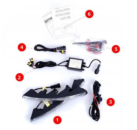 Denné svetlá Passat B5 Touran A6 C6 SUPERB 1