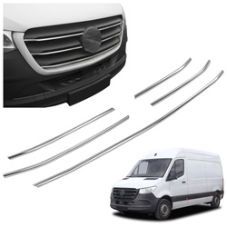 GRILL lišty na mriežku Mercedes Sprinter W907 2018+