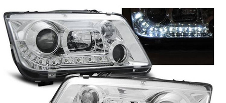 VW Bora CHROM DAYLIGHT svetlomety