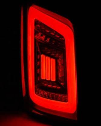 Zadné LED svetlá VW T5 Transporter čierne 03-15