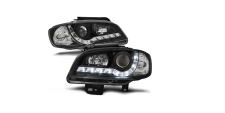 Seat Ibiza Cordoba 99-02 Denné čierne led žiarovky