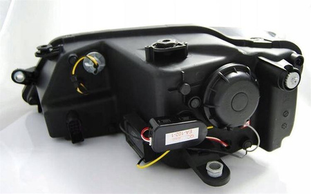 Svetlomety VW Jetta vi 11- chróm led drl