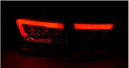 Renault Clio IV 13- červené dymové led svetlá