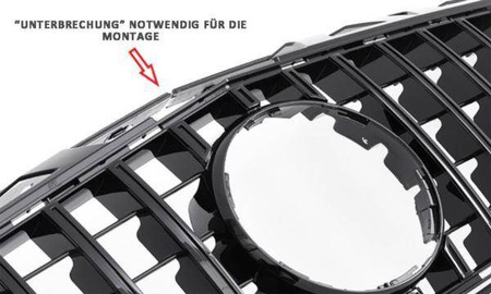 MRIEŽKA MERCEDES W218 CLS 2011-2014 PANAMERICANA BLK