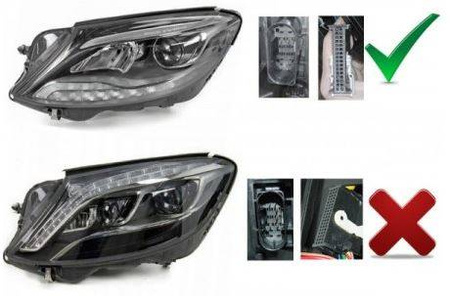 Svietidlo Mercedes W222 13-17 Predné svetlá Led Black