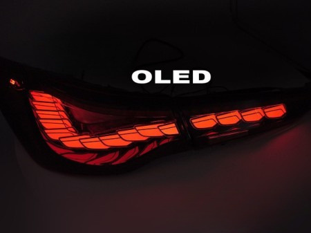 Zadné svetlá LED Smoke BMW G22 G23 (od roku 2020) | Dynamický ukazovateľ,