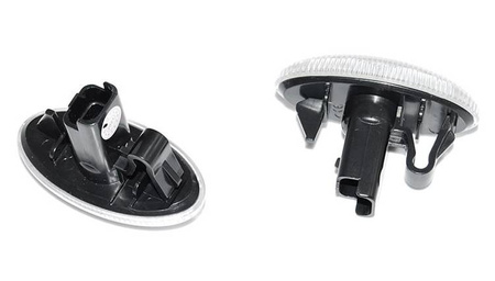 Bočné smerovky dymovej LED. Peugeot 107 206 307 Citroen C1 C2 C3 C4