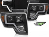 Svetlomety pre Ford F150 MK12 08-14 čierne