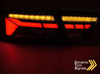 Dymové LED BAR lampy pre AUDI A5 11-16 LIFT