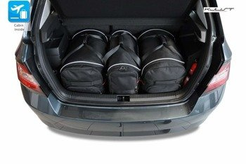 SKODA FABIA HATCHBACK 2014+ BATOŽINOVÉ TAŠKY 3 KS