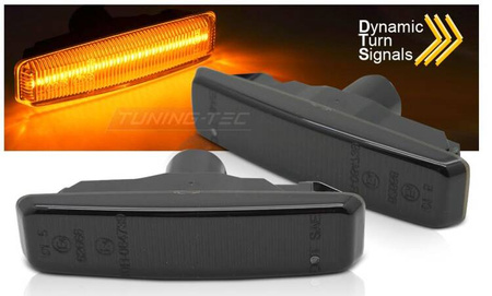 LED dymové bočné smerovky pre BMW e39 95-03