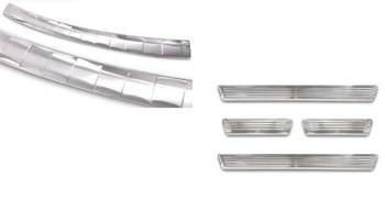 Súprava Škoda Octavia 4 kombi (kryt zadného nárazníka + prahové lišty)