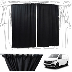 Predné zatemňovacie závesy kabíny pre VW TRANSPORTER VI T6.1 2019-2023