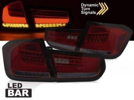 BMW F30 11-15 LED BAR SEQ RED SMOKE čelovky