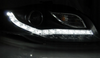 Svetlomety Audi A4 B7 04-08 Led Tube Black