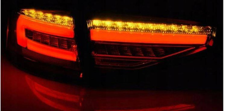 Červené dymové diódy pre Audi A4 b8 12-15 sedan