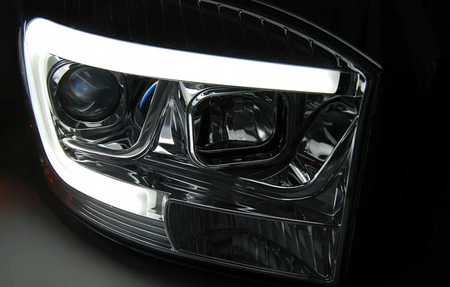 Svetlomety Dodge Ram 06-08 Tube Light Chrome
