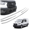 Lišty prednej masky GRILL Ford Transit 2019+
