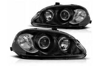 Honda Civic VI BLACK RING svetlomety