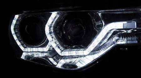 Bmw F30 F31 11-15 led chróm drl svetlomety