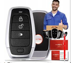 Autel ikeyat003al univerzálny kľúč 3-tlačidlový