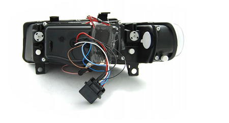 Svietidlá Seat Leon Toledo 99-04 Black Ringi Ccfl