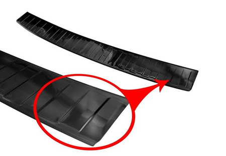 Kryt zadného nárazníka Škoda Kamiq (čierna oceľ)