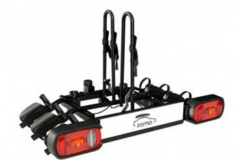 Cyklistická platforma TYTAN AMOS 3 PLUS (13 pin) ČIERNA s háčikom