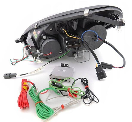 Čierne xenónové led žiarovky pre Mercedes r171 slk