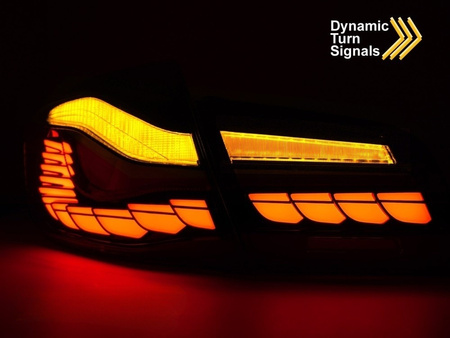 OLED červené LED zadné svetlá pre BMW F10 10-16