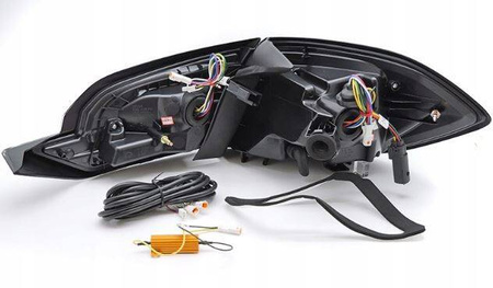 LED lampy Ford Fiesta mk8 viii 17-21 led bar black dynamic