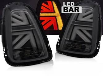 SMOKE LED zadné svetlá pre MINI COOPER R56 R57 R58 R59 06-14