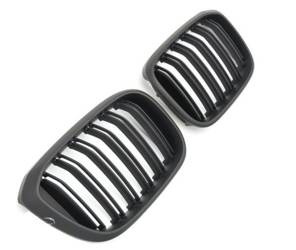 MRIEŽKA (OBLIČKOVÁ) BMW X3 X4 G01 G02 LOOK M MATNÁ ČIERNA