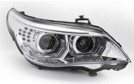 LED chrómové svetlomety pre BMW E60 E61 03-07