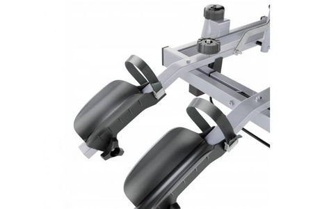 Plošinový nosič pre 2 bicykle s čiernym háčikom Tytan Amos