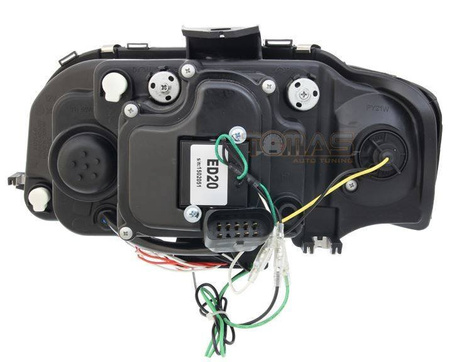 Audi A3 8P BLACK TUBE svetlomety